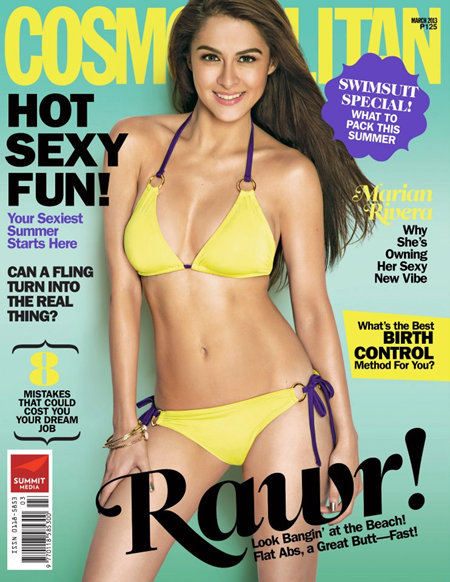Marian Rivera covers Cosmopolitan March 2013