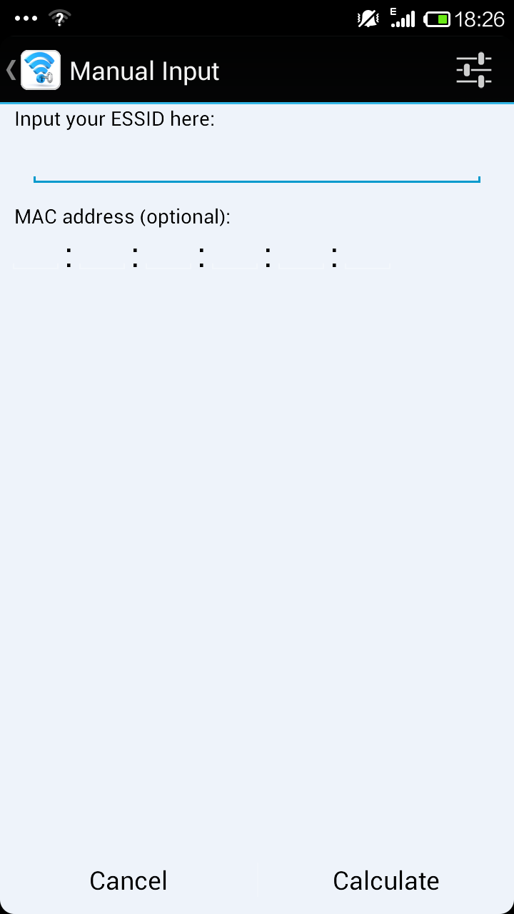 WiFi Password Recover Screen 2