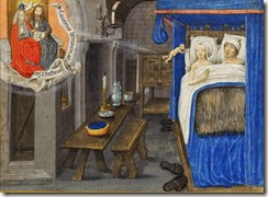 Une procréation assistée…par le Ciel, Traité divers, Paris, Bibliothèque de l’Arsenal,ms 5206, folio 174 (XVe siècle)