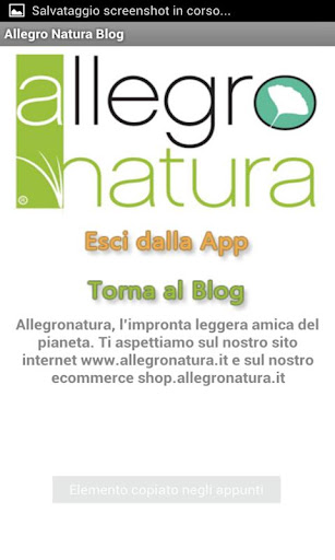 【免費生產應用App】Allegro Natura Blog App-APP點子