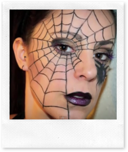 Maquillaje de araña halloween - TODO HALLOWEEN