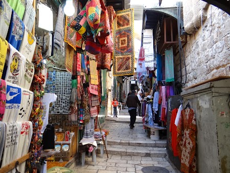 Obiective turistice Ierusalim: Bazar Via Dolorosa