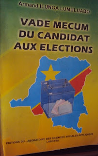 "Vade-mecum du candidat aux élections", d'Armand Ilunga publié à Lubumbashi en 2011