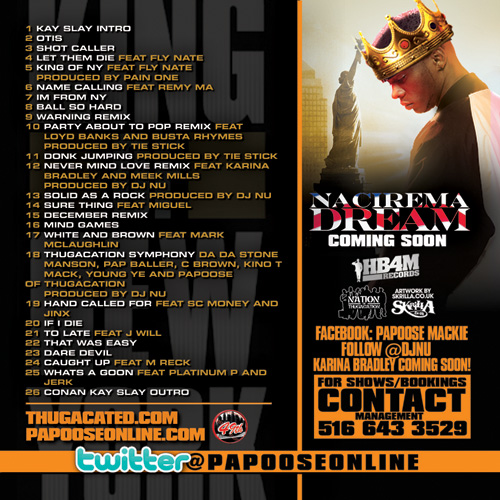 papoose nacirema dream download