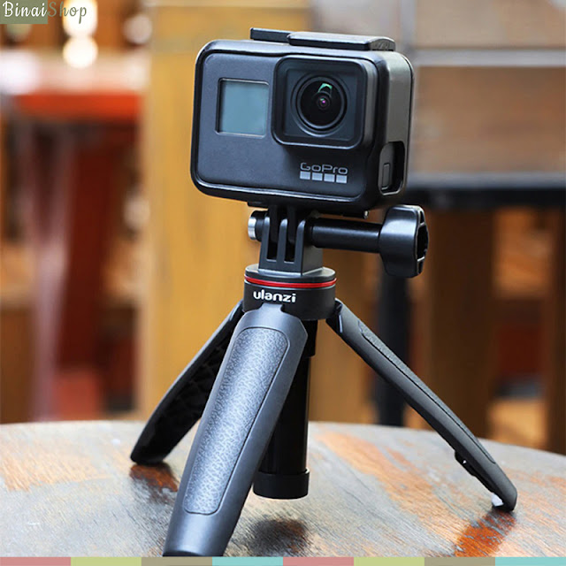 Ulanzi MT-09 - Tripod Tích Hợp Gậy Selfie Cho GoPro