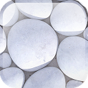 White Pebble Live Wallpaper mobile app icon