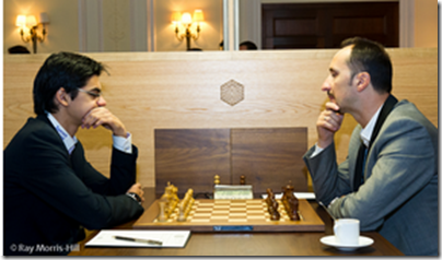 Anish Giri vs Topalov Veselin, round 11, FIDE GP London 2012