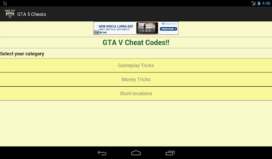 【免費娛樂App】GTA 5 Cheats-APP點子