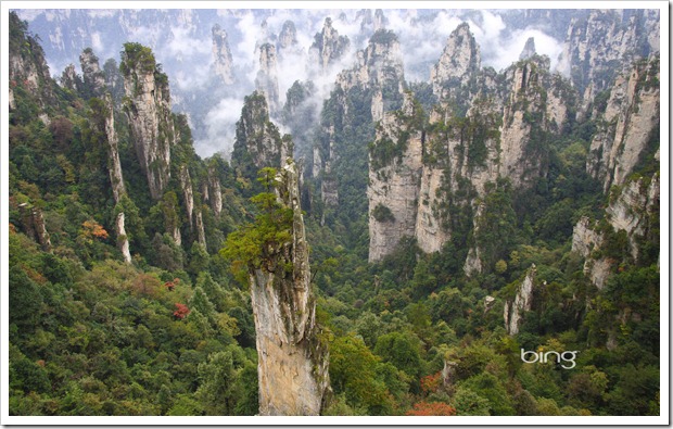 Wulingyuan National Park, Hunan Province, China