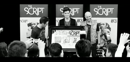 The Script in If You Could See Me Now music video