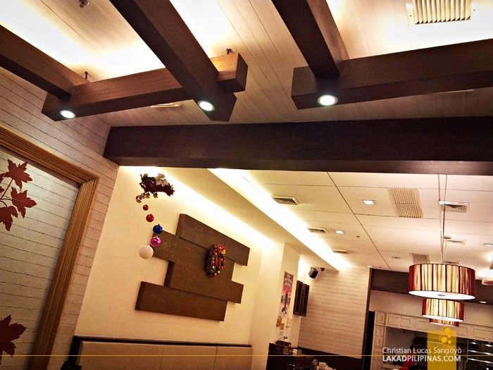 Ceiling Design of President Tea House SM North Edsa