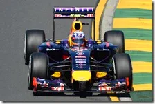 Daniel Ricciardo con la Red Bull