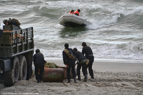 "Запад-2013": Высадка на побережье