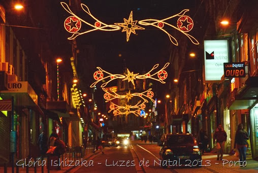 Glória Ishizaka - Luzes de Natal 2013 - Porto  11 Rua  31 de Janeiro