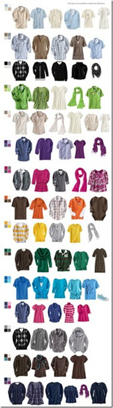 Clothing Colours