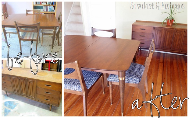 Mid Century Modern Dining Room Sets restoring a mid-century/modern dining set - reality daydream Mid Century Modern Dining Room Sets restoring a mid-century/modern dining set - reality daydream
