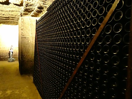 28. sticle de vin in subteran.JPG