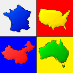 Cover Image of Baixar Mapas de todos os países do mundo: questionário de geografia 1.3 APK