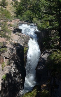 Shell Falls on the Big Horn River