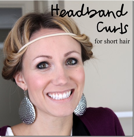 Headband curl how to