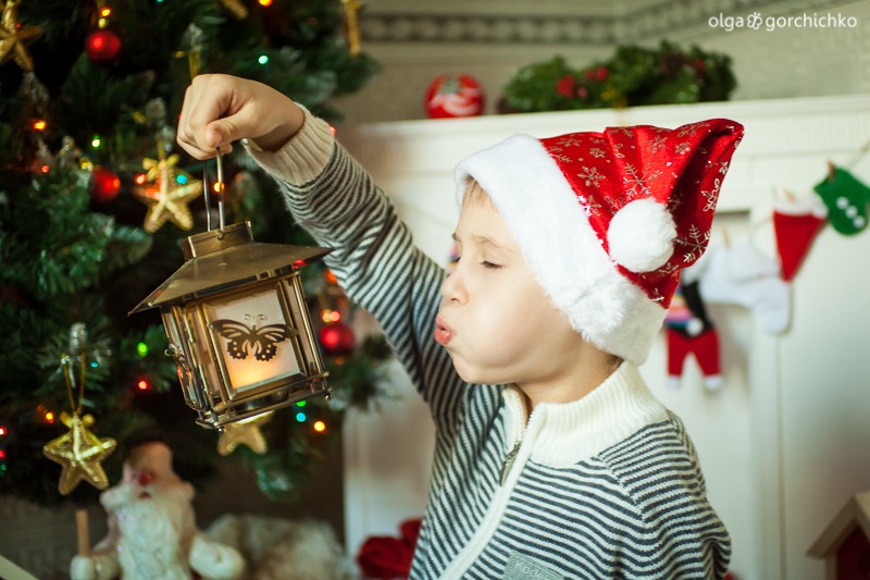 Детский новогодний фотопроект Рождественские мечты. 31. Настя и Никита-7