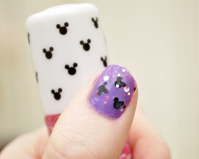 minnie mouse nail polish etude house review swatches 2