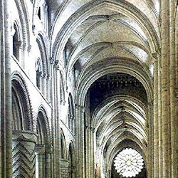 29 - Interior de la Catedral de Durham