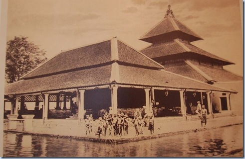 Masjid Agung Yogyakarta tahun 1900