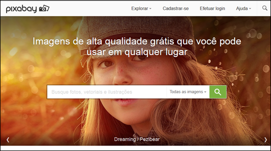 Como obter imagens livres de direitos autorais para publicação em sites ou blogs - Visual Dicas