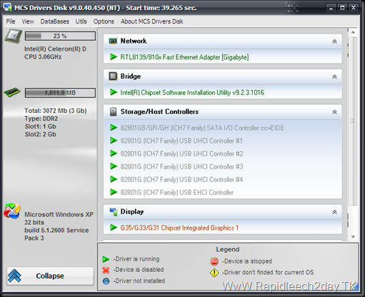 mcs Drivers Disk v9.0.40.450 Full ENG-FR 2012