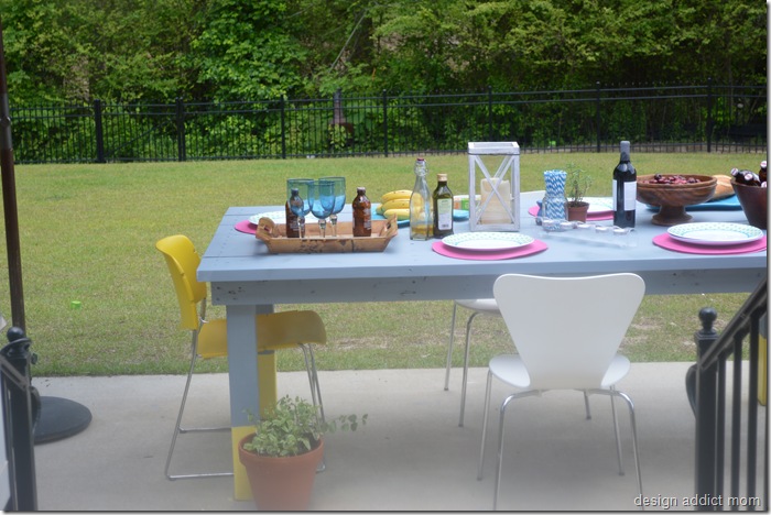 Our Made from Scratch Picnic Table: A DIY- design addict mom