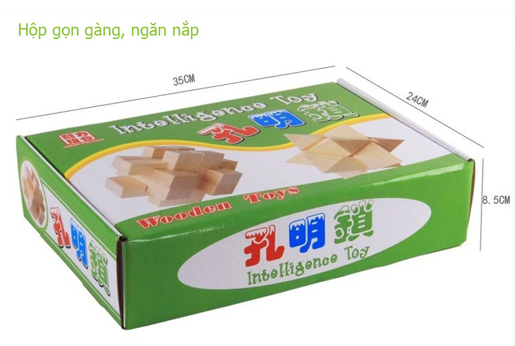 Trò chơi tháo gỗ 6 món Woodtoy BT11