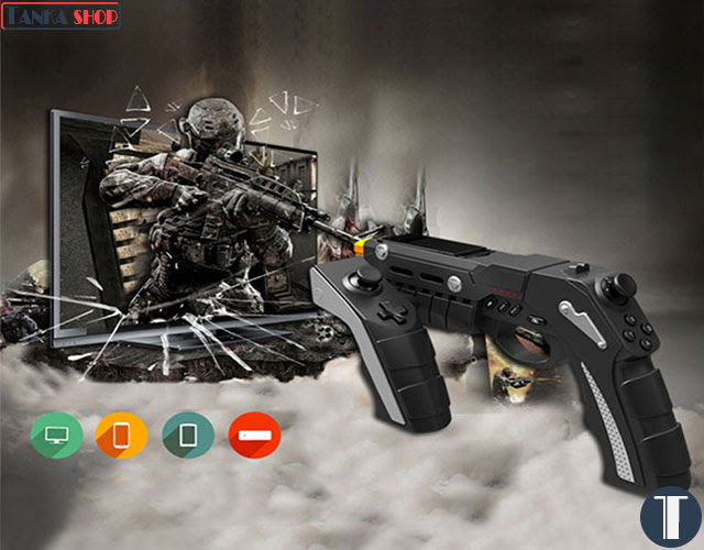 Tay cầm chơi game bluetooth Súng chơi game Ipega PG-9057