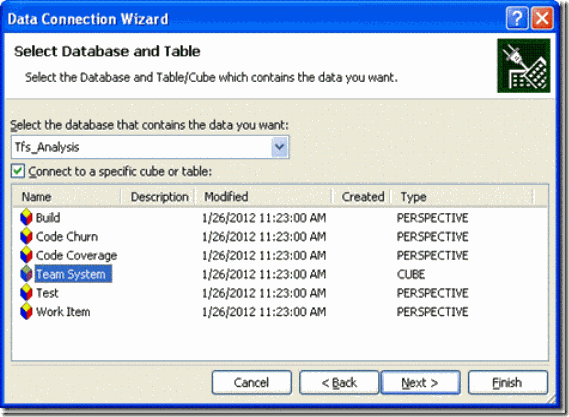 ALM - Team Foundation Server and More: Create TFS reports using Excel ...