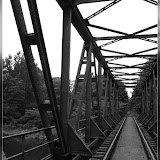 alte Eisenbahnbrücke über den Oder-Havel-Kanal