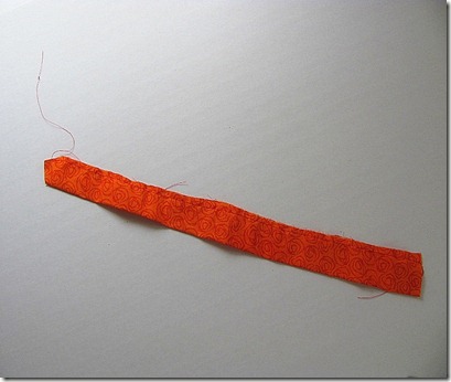 orange fabric
