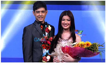 Jeric Gonzales and Thea Tolentino