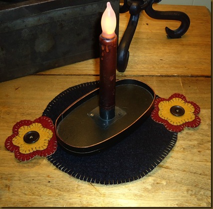 Flower Candle Mat 1