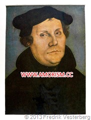 DSC04382 Reformatorn professor Martin Luther bearbetad av Fredrik Vesterberg med amorism