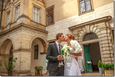 Фотографии со свадьбы в Праге и замке Брандис
