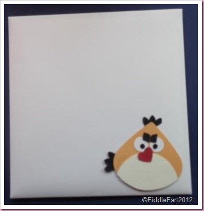 Angry Bird Envelope