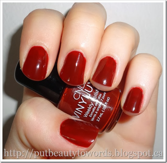 Writing Beauty: Review: CND Vinylux Weekly Polish Forbidden Mini Collection