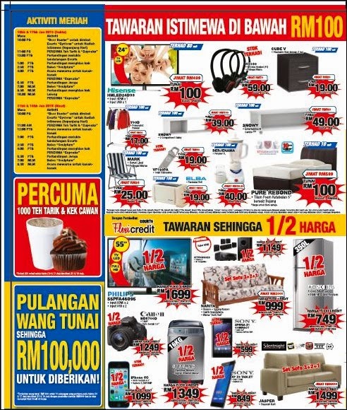 Nisa Kay January 2017 Antara Tawaran Menarik Di Jualan Ulangtahun Courts Mega Ni