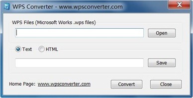 Free WPS File Converter