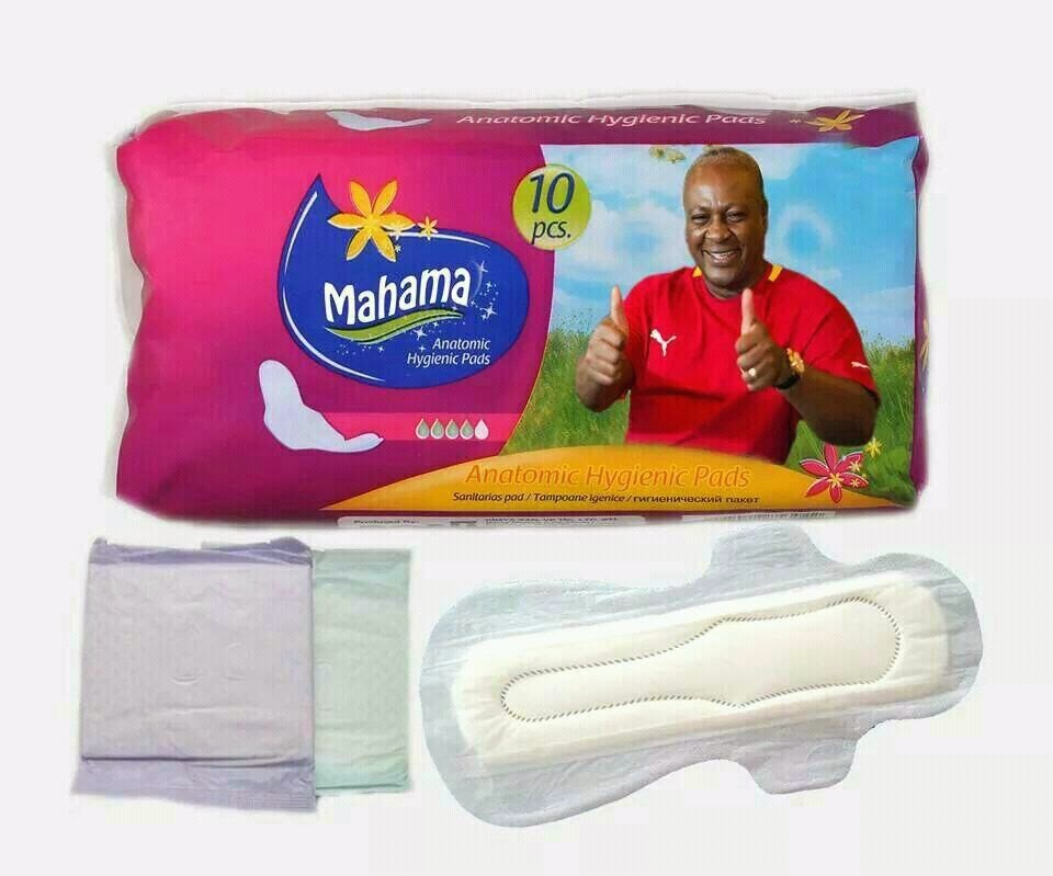 What? Pads?!! Oh Ghana Telusgh