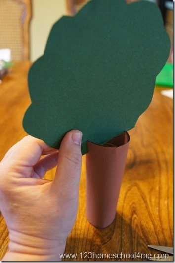 make a slit in the trunk to slide the leaf part in make a slit in the trunk to slide the leaf part in