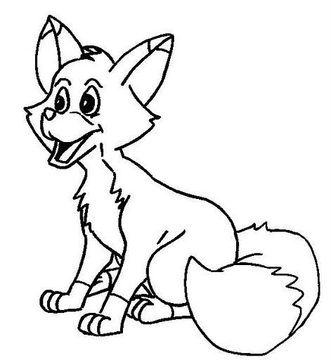 Colorear Dibujos De Zorros