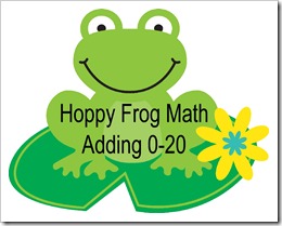... Frog cool math games for Kindergarten & 1st Grade to practice addition