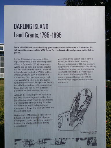Darling Island Land Grants