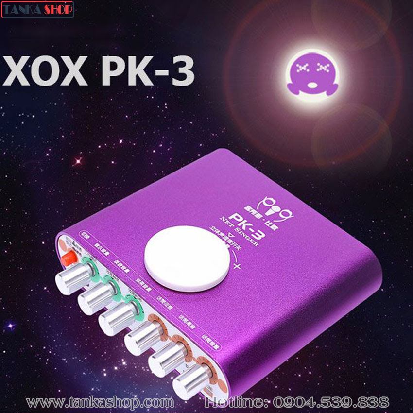 Driver sound card hát online XOX PK-3